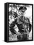 General Dwight Eisenhower, Supreme Commander, Allied Forces During World War II-null-Framed Stretched Canvas