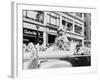 General Dwight Eisenhower Waves to Cheering New York Crowds, June 19, 1945-null-Framed Photo