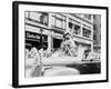 General Dwight Eisenhower Waves to Cheering New York Crowds, June 19, 1945-null-Framed Photo