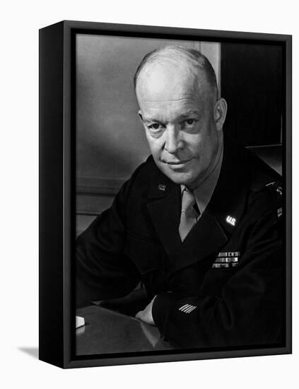 General Dwight Eisenhower-null-Framed Stretched Canvas
