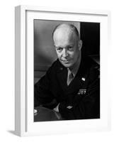 General Dwight Eisenhower-null-Framed Photo