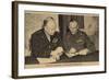 General Eisenhower and Field Marshal Montgomery-null-Framed Photographic Print