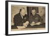 General Eisenhower and Field Marshal Montgomery-null-Framed Photographic Print