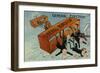 General Election. Liberal Burstup-null-Framed Giclee Print