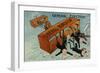 General Election. Liberal Burstup-null-Framed Giclee Print