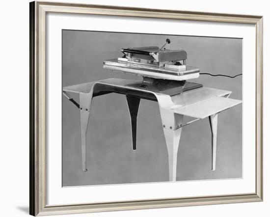 General Electric Flatplate Iron-null-Framed Photographic Print