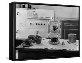 General Electric Hotpoint Coffee Maker-null-Framed Stretched Canvas