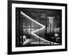 General Electric Lab, Creating Artificial Lightning to Study Its Behavior-Andreas Feininger-Framed Photographic Print