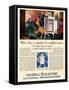 General Electric, Magazine Advertisement, USA, 1920-null-Framed Stretched Canvas