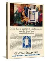 General Electric, Magazine Advertisement, USA, 1920-null-Stretched Canvas
