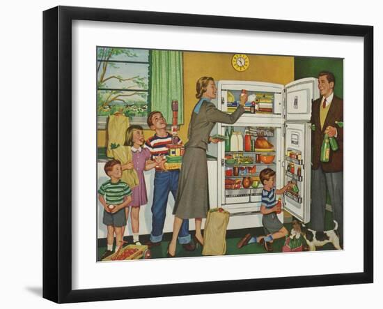 General Electric, Magazine Advertisement , USA, 1952-null-Framed Giclee Print