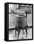 General Electric Model AW-2 Washing Machine-null-Framed Stretched Canvas