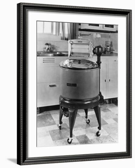 General Electric Model AW-2 Washing Machine-null-Framed Photographic Print