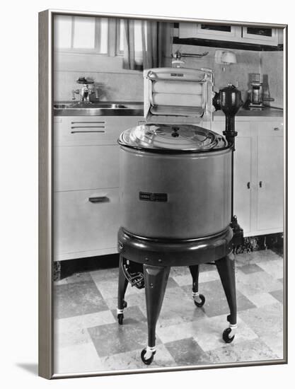 General Electric Model AW-2 Washing Machine-null-Framed Photographic Print