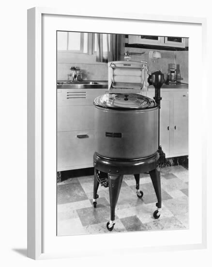 General Electric Model AW-2 Washing Machine-null-Framed Photographic Print