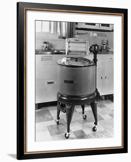 General Electric Model AW-2 Washing Machine-null-Framed Photographic Print