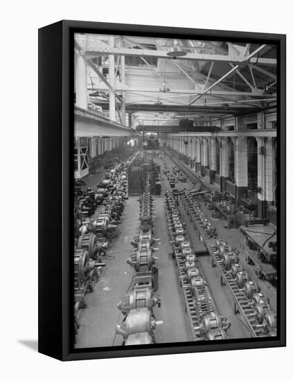 General Electric Motor Factory-null-Framed Stretched Canvas