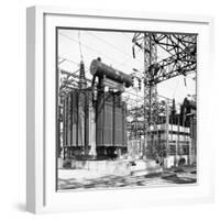 General Electric Power Transformers-null-Framed Photographic Print