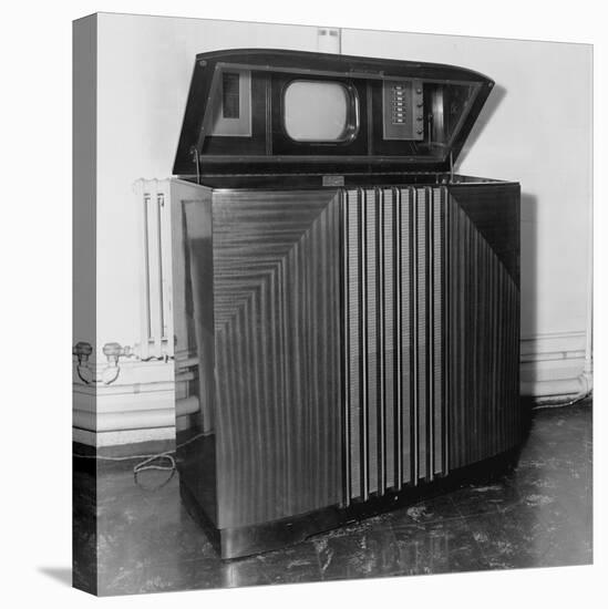 General Electric Television Receiver-null-Stretched Canvas