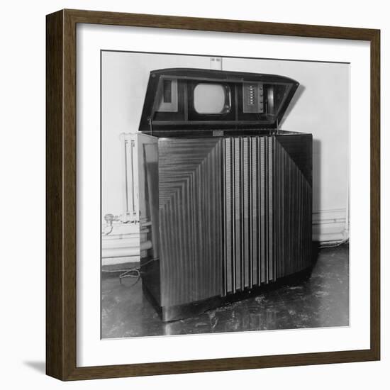 General Electric Television Receiver-null-Framed Photographic Print