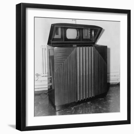 General Electric Television Receiver-null-Framed Photographic Print