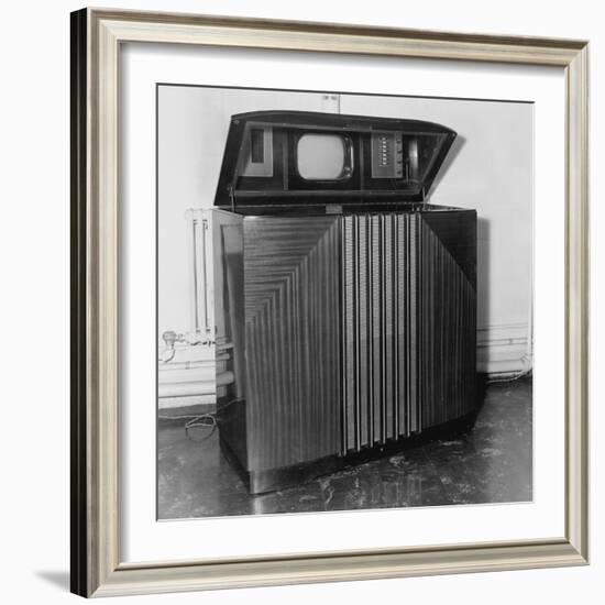 General Electric Television Receiver-null-Framed Photographic Print