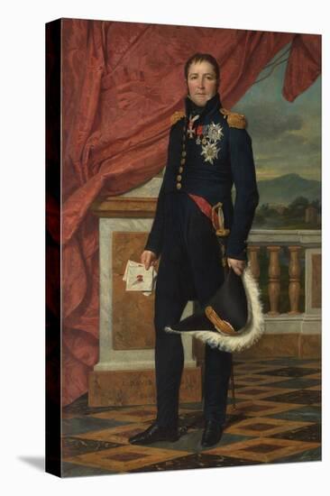 General Etienne-Maurice Gerard, 1816-Jacques Louis David-Stretched Canvas