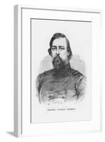 General Everett Peabody-Frank Leslie-Framed Art Print