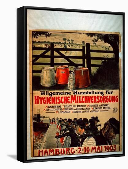 General Exhibition for Sanitary Milk Supply, 1903-German School-Framed Stretched Canvas