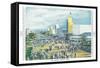 General Exhibits Group, Chicago World Fair-null-Framed Stretched Canvas