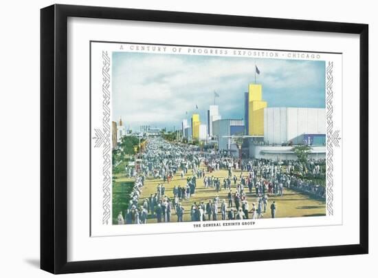 General Exhibits Group, Chicago World Fair-null-Framed Art Print