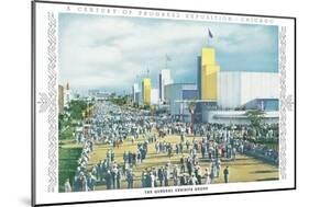 General Exhibits Group, Chicago World Fair-null-Mounted Art Print