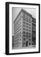 General exterior view, offices of the Brotherhood of Railroad Trainmen, Cleveland, Ohio, 1923-null-Framed Photographic Print