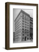 General exterior view, offices of the Brotherhood of Railroad Trainmen, Cleveland, Ohio, 1923-null-Framed Photographic Print
