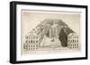 General External View of the Buildings Which Make up Guy's Hospital-Toms-Framed Art Print