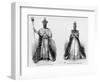 General Faustin Soulouque as Emperor of Haiti, and Adelina as Empress of Haiti, 1856-null-Framed Giclee Print