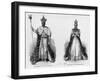 General Faustin Soulouque as Emperor of Haiti, and Adelina as Empress of Haiti, 1856-null-Framed Giclee Print