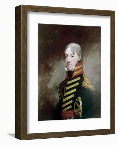 General Fenwick-Gilbert Stuart-Framed Giclee Print