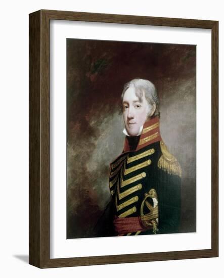 General Fenwick-Gilbert Stuart-Framed Giclee Print