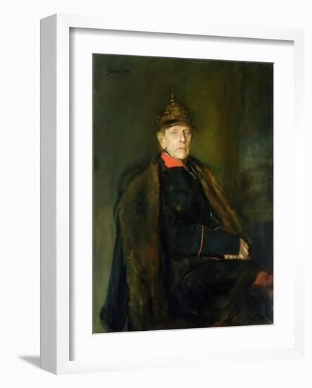 General Fieldmarshal Helmuth Graf Von Moltke, 1890-Franz Seraph von Lenbach-Framed Giclee Print