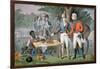 General Francis Marion of South Carolina Invites a British Officer to Dinner-American School-Framed Giclee Print