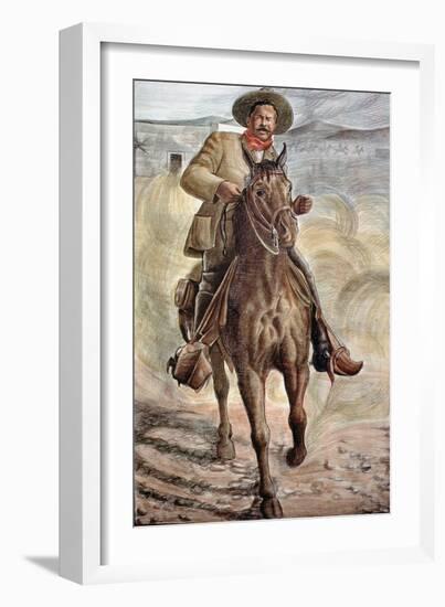 General Francisco Villa-null-Framed Giclee Print