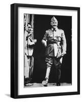 General Franco at His Moment of Triumph at the End of the War, 1939-null-Framed Photographic Print
