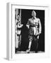 General Franco at His Moment of Triumph at the End of the War, 1939-null-Framed Photographic Print