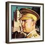 General Franco. President and Dictator of Spain.-English School-Framed Giclee Print