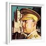 General Franco. President and Dictator of Spain.-English School-Framed Giclee Print