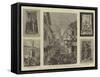 General Garibaldi at Milan, the Mentana Commemoration-null-Framed Stretched Canvas