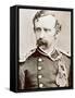 General George A. Custer, 1876-David Frances Barry-Framed Stretched Canvas
