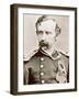 General George A. Custer, 1876-David Frances Barry-Framed Photographic Print