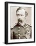 General George A. Custer, 1876-David Frances Barry-Framed Photographic Print